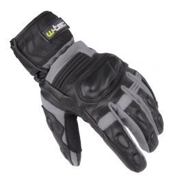 Skórzane/tekstylne rękawice motocyklowe na zimę W-TEC NF-4070