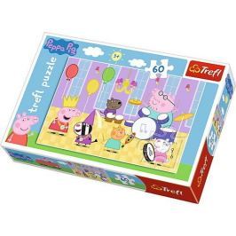 PUZZLE 60 EL ŚWINKA PEPPA NA BALU 17312