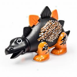 DIGIDINOS DINOZAUR ŚPIEWAJĄCY CZARNO-POMARAŃCZOWY STEGOZAUR