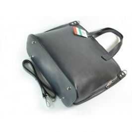 SZARA - GRAFIT WŁOSKA DUŻA TORBA SHOPPER BAG A4 SB546G2