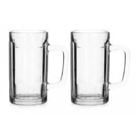 Kufle do piwa szklane BEER MUG 500 ml 2 szt.