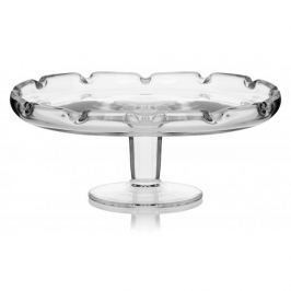 Patera stała na ciasto i owoce szklana KROSNO DELICE 24 cm - stojak na tort