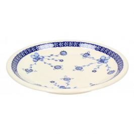 Talerz obiadowy płytki ceramiczny GU-1001 DEK. 273 Bolesławiec 24,5 cm