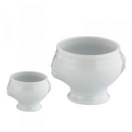 Bulionówka porcelanowa CILIO LEW BIAŁA 450 ml