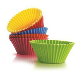 Foremki do pieczenia muffinek i babeczek silikonowe SILICONE ZONE BIG 6 szt.