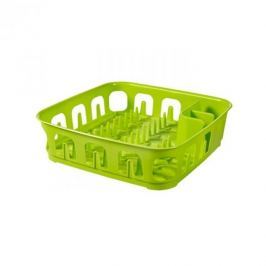 Suszarka do naczyń plastikowa CURVER ESSENTIALS ZIELONA KWADRATOWA
