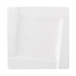 Talerz deserowy porcelanowy AMBITION KUBIKO 16,5 x 16,5 cm