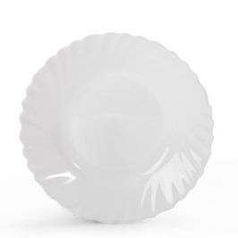 Talerz obiadowy głęboki szklany BORMIOLI ROCCO PRIMA BIAŁY 22,5 cm