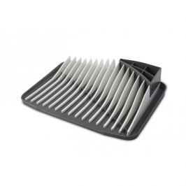 Suszarka do naczyń plastikowa VIALLI DESIGN PIANO SZARA 43,5 x 31 cm