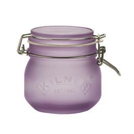 Mały słoiczek szklany KILNER FROSTED FIOLETOWY 0,5 l