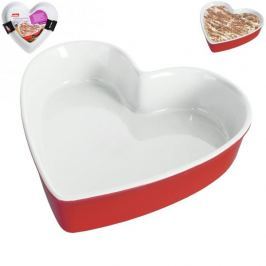 Forma ceramiczna do ciasta SERCE CZERWONE