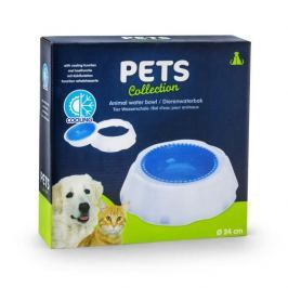 Miska dla psa i kota z wkładem chłodzącym PETS COLLECTION BIAŁA