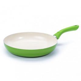 Patelnia ceramiczna EKO ZIELONA 28 cm