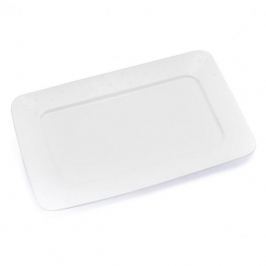 Półmisek ceramiczny DUO ALFA BIAŁY 35 x 22,5 cm