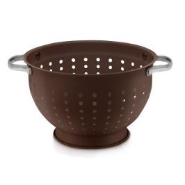 Cedzak / Durszlak metalowy FLORINA NOVIGO BRĄZOWY 22 cm