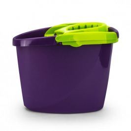 Wiadro do mopa plastikowe z wyciskaczem YORK PRESTIGE ROUNDED ZIELONE 12 l