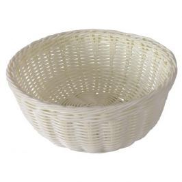 Koszyk na chleb i pieczywo AMBITION SANTE IVORY OKRĄGŁY 24 cm