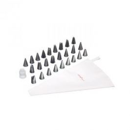 Rękaw cukierniczy plastikowy z 26 końcówkami KITCHEN CRAFT LONG BIAŁY