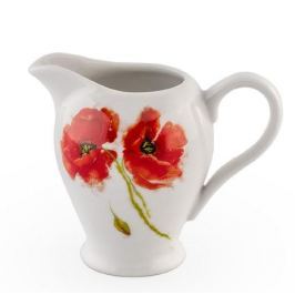 Serwis kawowy porcelanowy CERAMIKA TUŁOWICE KWADRAT MAKI BIAŁY na 12 osób (27 el.)
