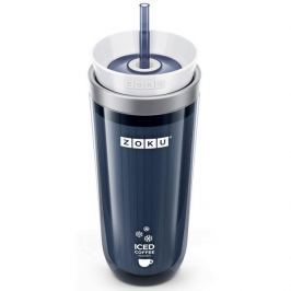 Kubek termiczny plastikowy ZOKU ICED COFFEE MAKER GRAFITOWY 260 ml