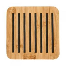 Podkładka pod garnek drewniana LADELLE CLASSIC CZARNA 20 x 20 cm