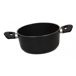 Garnek aluminiowy z uchwytami CONCA CZARNY 2,2 l