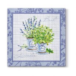 Serwetki papierowe dekoracyjne PAW BASIL AND LAVENDER FIOLETOWE 20 szt.