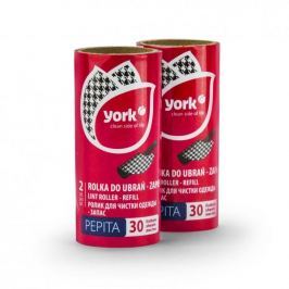 Zapasowe rolki do czyszczenia ubrań papierowe YORK PEPITA CZARNA 2 szt.