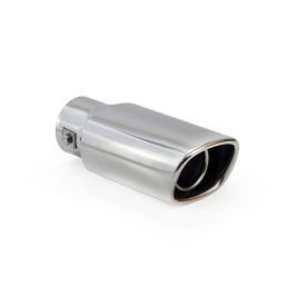 Końcówka tłumika chrom, stal nierdzewna MT015 - MT015