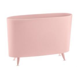 Kosz na gazety 11x42,5x31,6 cm Koziol MILANO pastelowy róż KZ-5350638